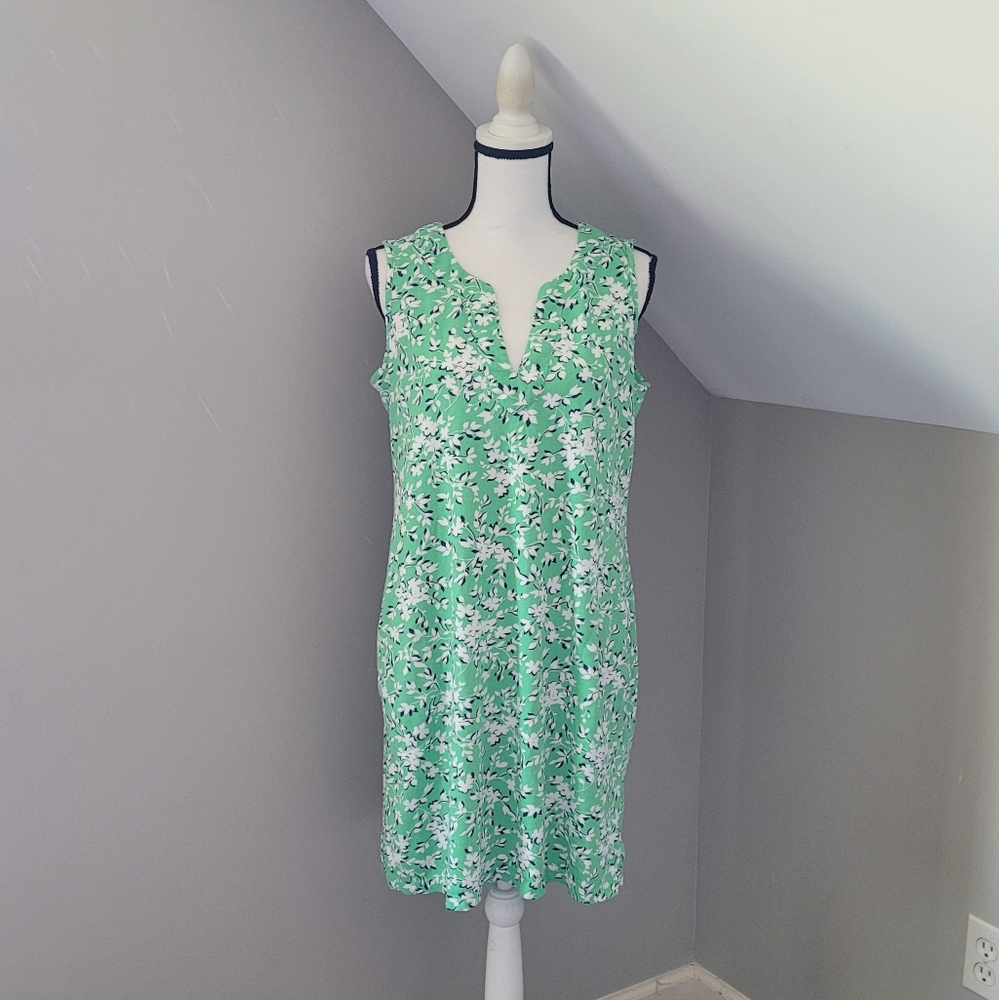 Draper James X Lands End Floral Dress